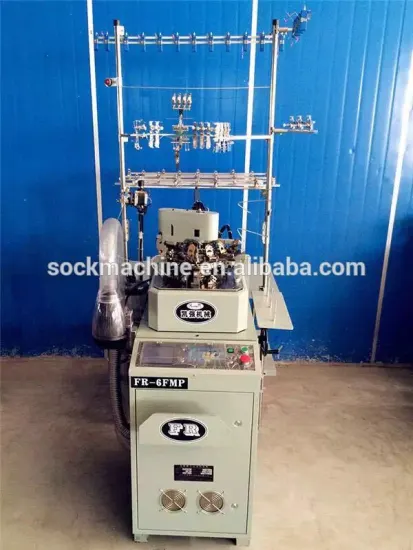 FR-6FP advanced eco-friendly plain sock producing machine