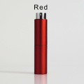 10 ml 20 ml Couleur rouge REFILL ALUMINUM Twist Perfume Perfume Atomizer Bottle with Atomizer &amp; Cap