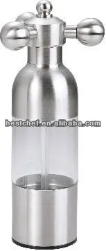 stainless steel Tuo-shaped boat Salt/pepper mill