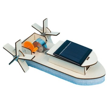 DIY Solar Paddle Steamer: An Educational STEM Toy for Kids