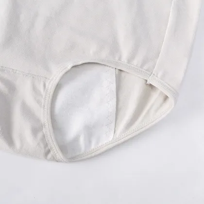 Cotton Menstrual Physiological Underwear Women's Leak-Proof Aunt Pants Breathable High Waist
