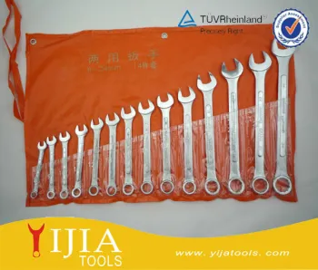 14pcs combination spanner set 8-24mm