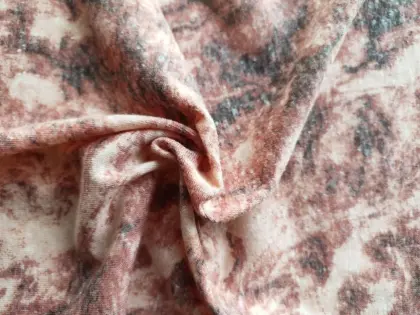 Poly Cotton Rayon Print Jersey