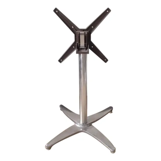 Aluminum Folding Polished Treatment Table Base
