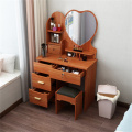 Wooden Modern Makeup Table Wooden Modern Makeup Table Set With Led Mirror Supplier