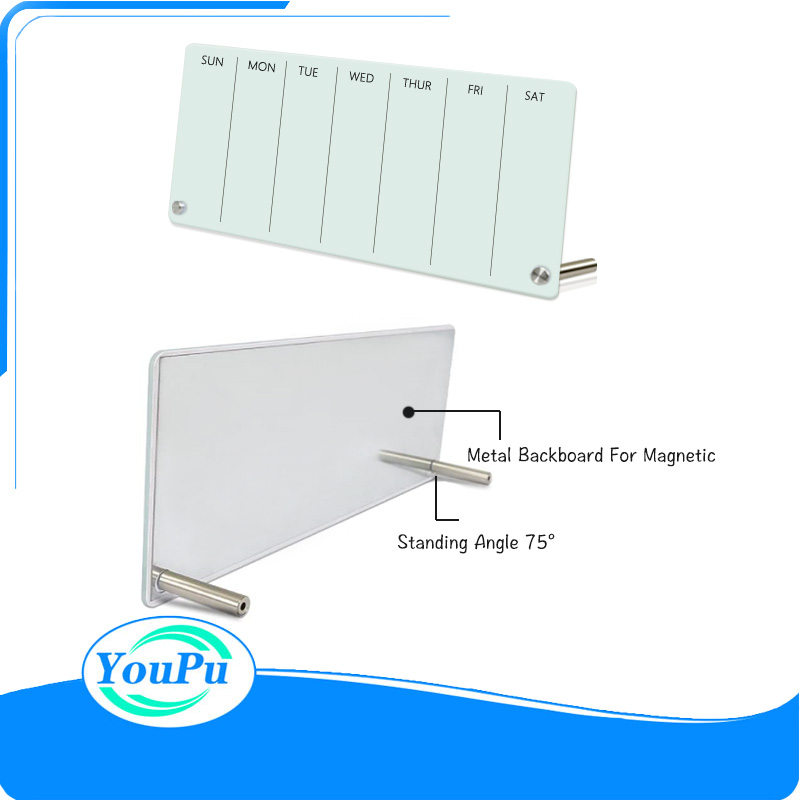 Desktop Glass Whiteboard