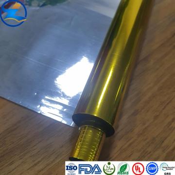 Transparent plastic PVC sheet film for printing