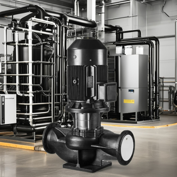 Pompes centrifuges en ligne verticales pour les applications d'irrigation, d'automobile et de traitement de l'eau