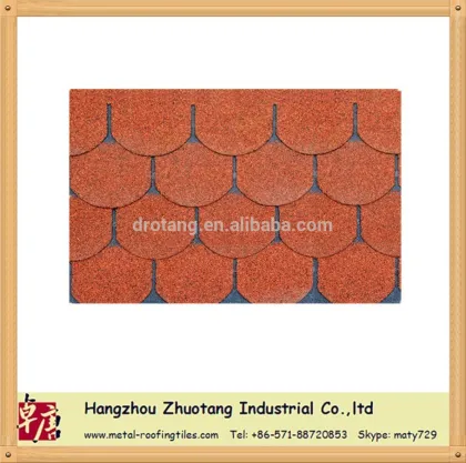 fish-scale roof shingle