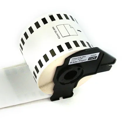 Label Roll for Brother Compatible DK22205 Printer Labels