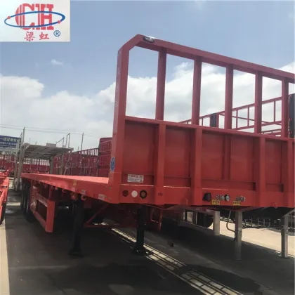 Brand Trailer Flat Trailer bed semi-trailer