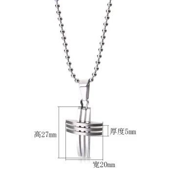 2017 Fashion Stainless Steel Six Cross Jewelry Pendant/Jewelry