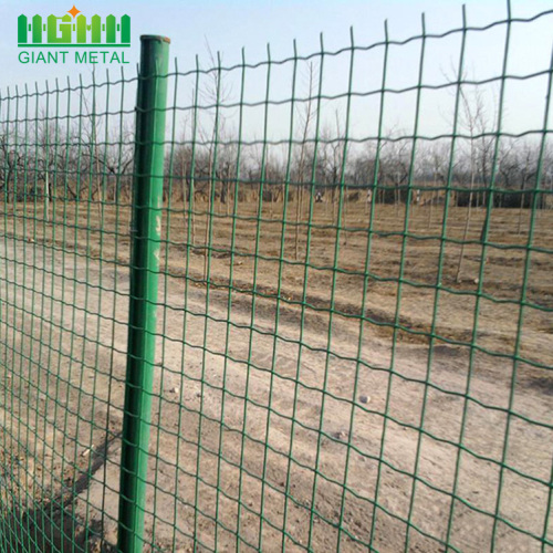 PVC bersalut Euro Wire Mesh Fencing