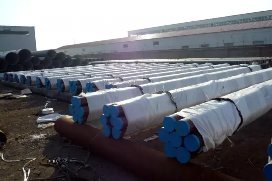 API 5L X56 pe coated steel pipe
