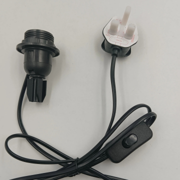 303 Switch 1.8m Line UK Plug E27 Light Wires with Wine Stopper" 

However, to make it more coherent and SEO-friendly, you might consider:

"1.8m 303 Switch UK Plug E27 Light Wires with Wine Stopper Connector" 

This title includes the key components while