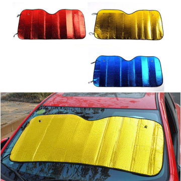 Folding Customizable Colorful PE Bubble Material Anti-UV Windshield Sunshade for Cars