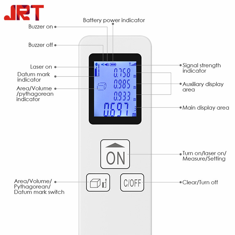 Pocket 30m Laser Distance Measurers