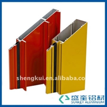 Aluminum profile for curtain wall