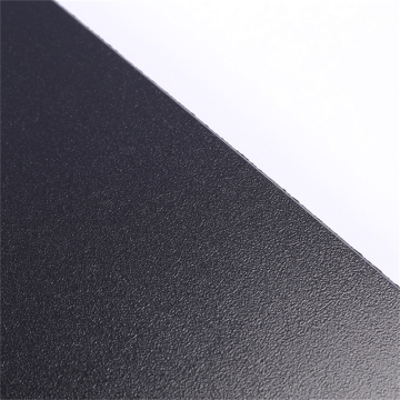 A4 Black Rigid PP Plastic Sheets Polypropylene