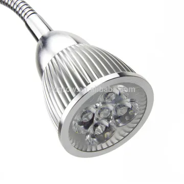LED Grow Light 5W Full Spectrum LED Clip On Desktop Grow Lamp Clamp Flexible Gooseneck