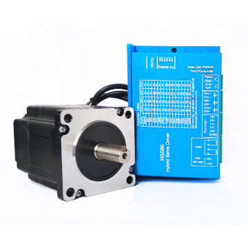12nm NEMA 34 Motor Stepper Loop Ditutup dengan Encoder (1000PPR)