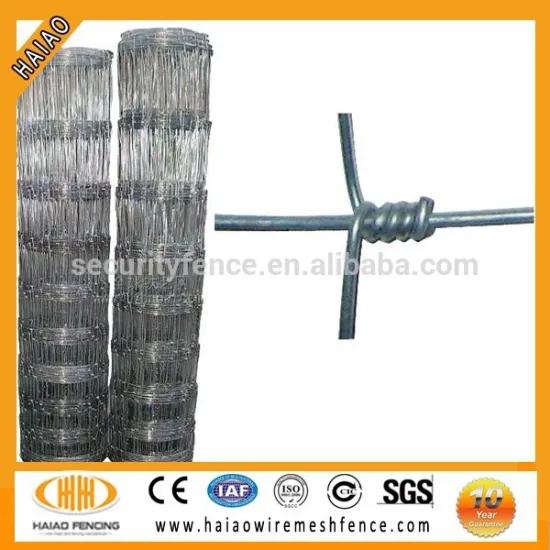 Best quality hot sale 1.55m high galvanized field fence