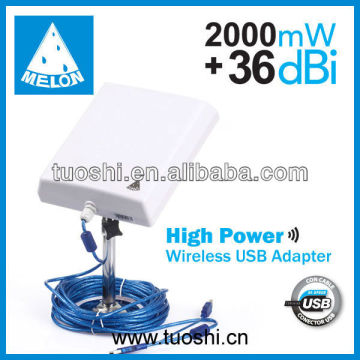 Wireless USB Adapter,RT3070,150Mbps,10m cable