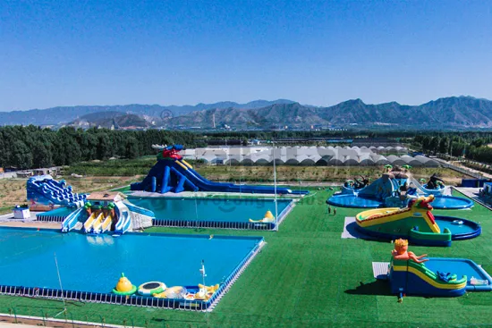 Summer best selling Inflatable water park design