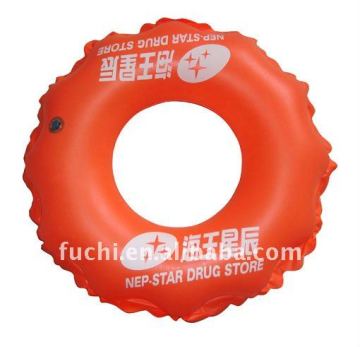 Anillo de natación inflable directo de fábrica para regalos o promociones con logotipo de personalización