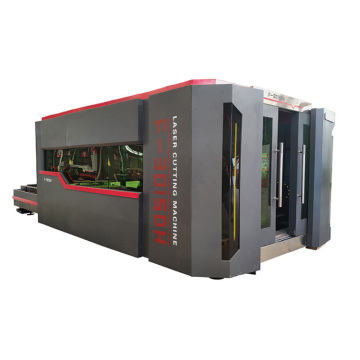 SUDA FG 3000W Fiber Laser Cutting Machine with Enclosed Cover and Exchange Platform