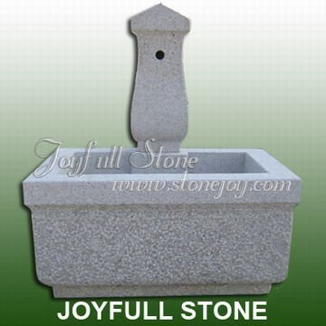 Granite Water Fountains, Granite Stone Trough Fountains