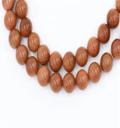 Wholesale High Quality Natural Jewelry Making Golden Sand Stone Loose beads