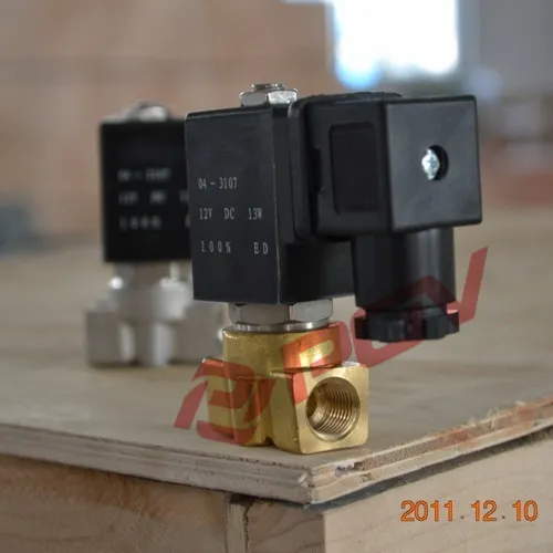 High pressure 12v dc solenoid valve 1/4'' inch water valve