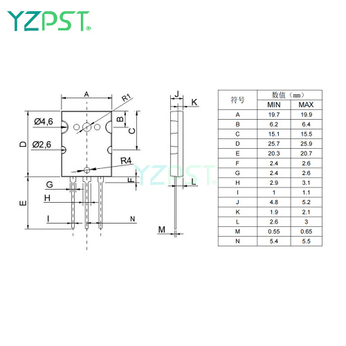 2SC5200 NPN transistor complementary to 2SA1943 TO-3PL