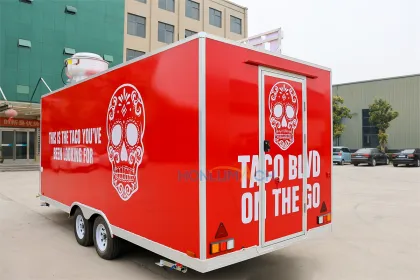 Customize Your Hot Taco Fast Food Truck - Mobile Trailer Concession Truck