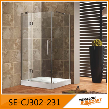 Square shape Shower Enclosure 8mm clear glass Hot sale