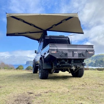 Customized Retractable 270 Degree Car Roof Camping Awning