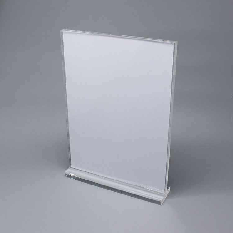 A 3r0052 Cheap Small Tabletop Acrylic Sign Holder