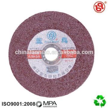 Fiberglass disc for grinding wheels reinforcement