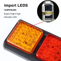 Kit 'itẹlera ina Trailer da / yiyipada / kuru / Atọka LED polugba iru ina