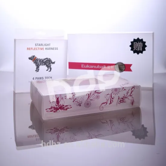 high quality pvc pet pp box plastic packaging box