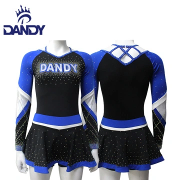 Custom royal blue Cheer Costume China Manufacturers Suppliers Factory  Exporter