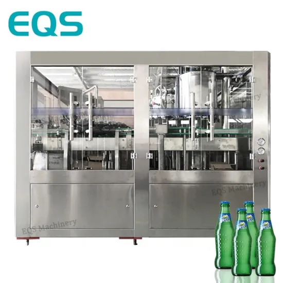 Customizable Carbonated Soft Drink Washing Filling Capping Machine for Drink Bottling Plants