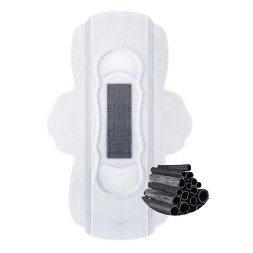 100% organic bamboo charcoal anion sanitary pad