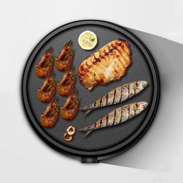 D Haushaltskitchen Frühstückshersteller: Pfannkuchenhersteller, Steakgrill und Grillgrill für bequemes und schnelles Kochen