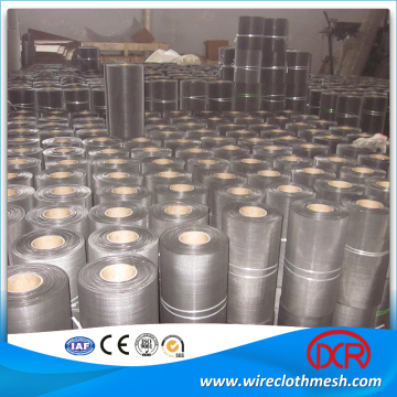 black wire mesh/black wire cloth/plain steel wire cloth