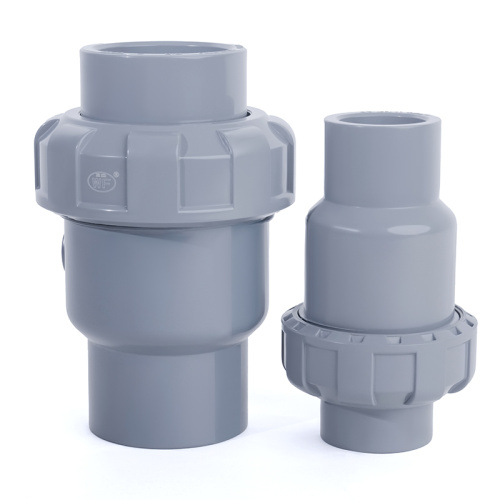 صمام فحص الكرة CPVC اتحاد واحد