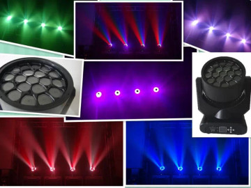 19PCS 12W LED Hawkeye Moving Head Light with Amazing Stage Effect