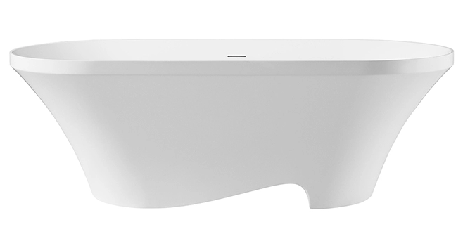 Acrylic Irregular Removable Bath Tub Freestanding