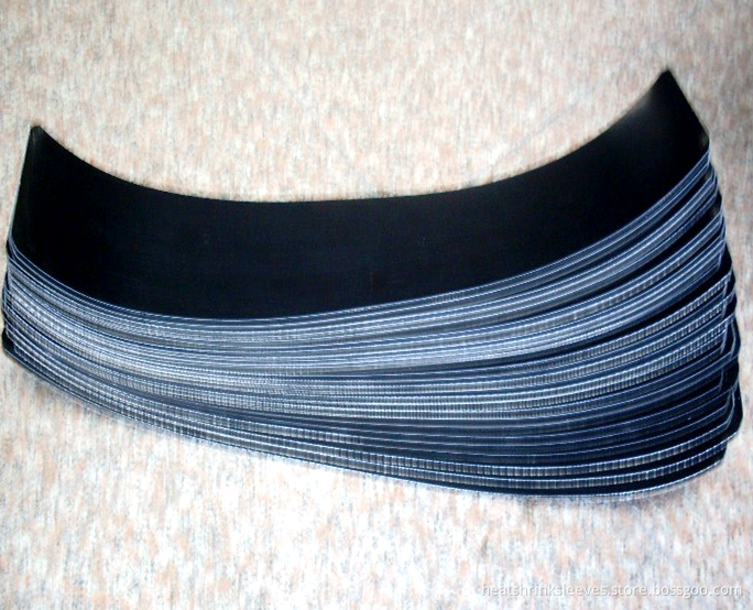 Engineer selecting appropriate shrinkable tape closure patch for pipeline joint application